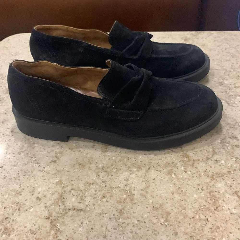 NWOT Paul Green Sadie Suede Loafers in Black Size 9.5 (UK 7) - Picture 9 of 12